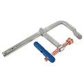 12 in Bar Clamp, Copper-Plated Steel Handle and 5 1/2 in Throat Depth