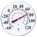 Analog Thermometer, -60 to 120 Degree F