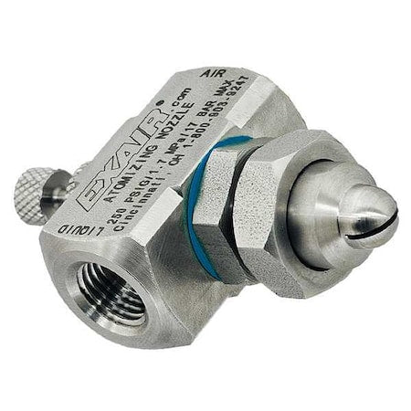 Atomizing Spray Nozzle, 0.3 to 1.2 gph