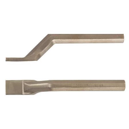 Caulk Removal Chisel,7-3/4"" L,3/4"" Hex