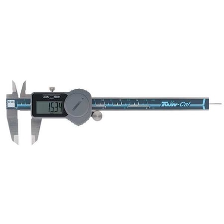 Digital Caliper, 0-6"/0-150mm, S/S