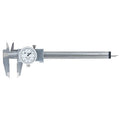 Dial Caliper, Stainless Steel, White