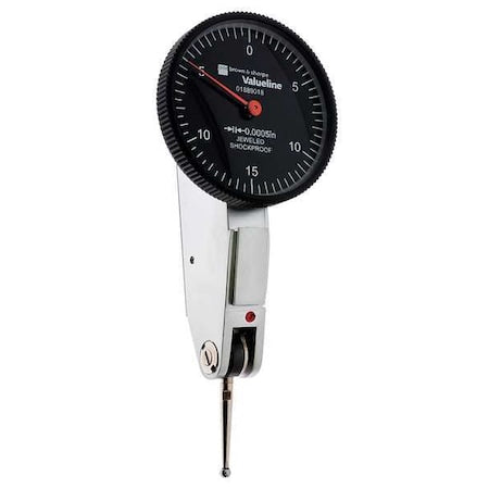 Dial Test Indicator, Swl Hd, 0 to 0.030 In