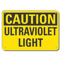 Caution Sign, 10 in H, 14 in W, Plastic, Horizontal Rectangle, LCU3-0249-NP_14x10