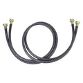 Blk Rbber Wsher Inlet Hse, 10 Ft, 2 Pk