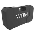 Tool Case, Black, Plastic, 3 Pockets, 13" W.