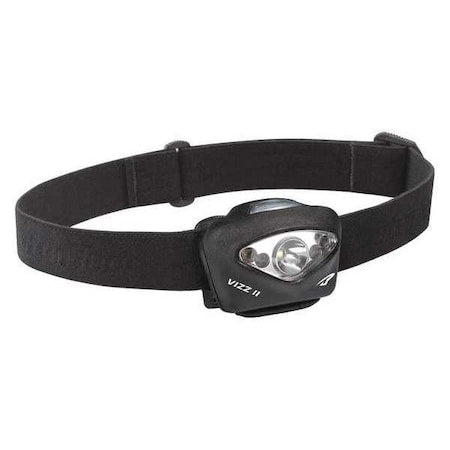 Headlamp, Plastic, Black, 200lm