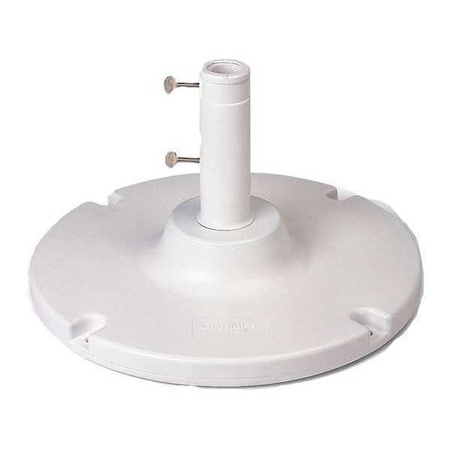 Umbrella Base, 20 in Dia, White