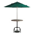 Patio Umbrella, 7 1/2 ft Dia, Forest Green