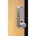 Electronic Keyless Lock, Gray, Powder Coated Finish