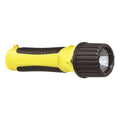 Yellow LED Handheld Flashlight, Alkaline AA, 120lm