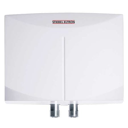 Commercial Electric Tankless Water Heater, Undersink, 82 Degrees  to 130 Degrees F, 120VAC, 1800 W