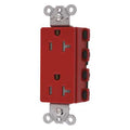 Straight Blade Receptacle, 5-20R, 20 A, 125V AC, 2 Pole, 3 Wire, Flush Mount, Grounded