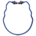 Contra-Band Reusable Vinyl Ear Plugs, Pod Shape, 22 dB, Dark Blue