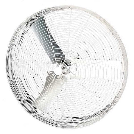 Corrosion Resistant Industrial Fan, Ceiling, IBeam, Wall Mount, 36 in Blade Dia, 208-230/460V