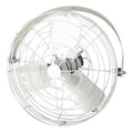 Corrosion Resistant Industrial Fan, Ceiling, IBeam, Wall Mount, 24 in Blade Dia, 115/230V