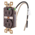 Straight Blade Receptacle, 5-15R, 15 A, 125V AC, 2 Pole, 3 Wire, Flush Mount, Grounded