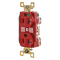 Straight Blade Receptacle, 5-20R, 20 A, 125V AC, 2 Pole, 3 Wire, Flush Mount, Grounded