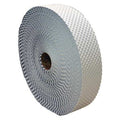 Pavement Marking Tape, Retroreflective Polymer, 25 yd Length, 8 in Width, 1/16 in Height, White