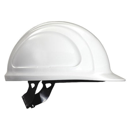 Hard Hat, North Zone, Polyethylene, 4 Point Pinlock, Type 1, Class E, White
