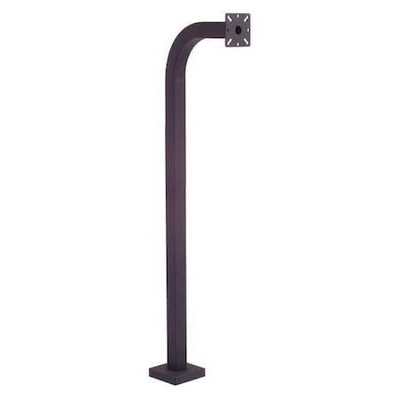 Gooseneck Pedestal, 48"H, Black, 17 lb.
