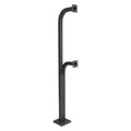 Dual Head Truck Pedestal, 72"H, 45 lb.
