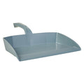 Hand Held Dust Pan, Plastic, Gray, 13" W
