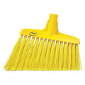 9 in Sweep Face Angle Broom, Soft, Synthetic, Yellow