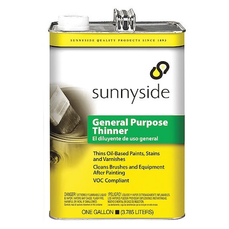 Paint Thinner, 1 gal., Solvent Base