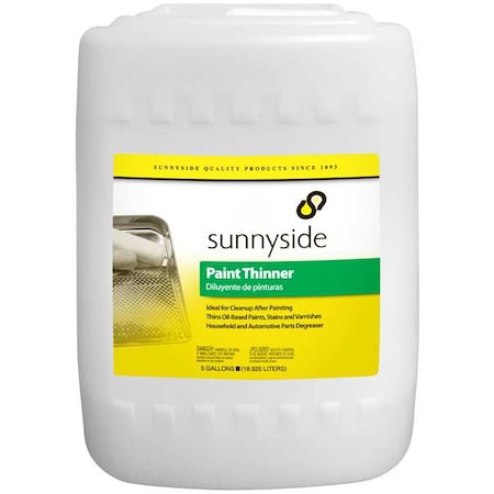 Paint Thinner, 5 gal., Solvent Base