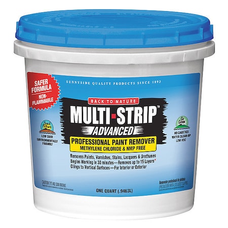 Paint Remover, 0.25 gal Tub, Solvent Base