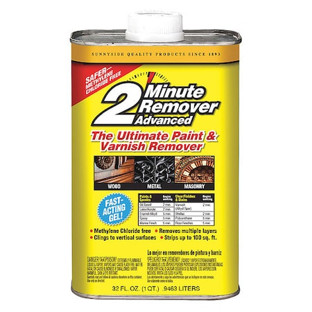 Paint Remover, 0.25 gal Can, Solvent Base