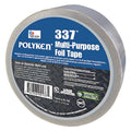 Foil Tape, Aluminum, 50-1/4 yd L, 2-7/8 in W