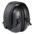 VeriShield Folding Ear Muffs, 24 dB NRR, Passive, General Purpose, Black