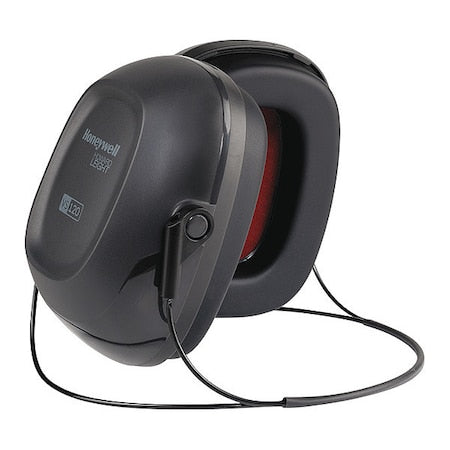VeriShield Behind-the-Neck Ear Muffs, 25 dB NRR, Passive, General Purpose, Black