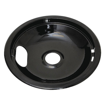 Black Drip Bowl 8", Fits Whirlpool, PK6