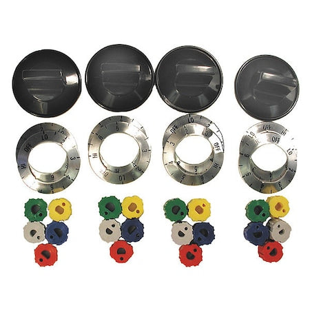 Electric Range Knob Kit, Range Type, PK4