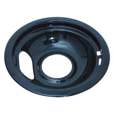 Black Drip Bowl 6", Fits Whirlpool, PK6