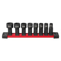 8 pc. INSIDER Box Ratchet SAE Socket Set