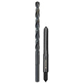 M6-1.00 mm Straight Flute Plug Tap & No. 9 Drill Bit