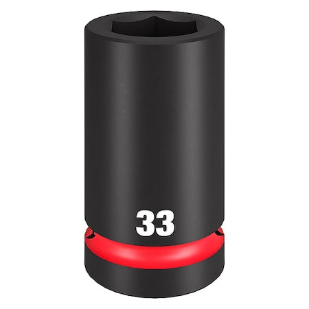 Impact Socket, Socket Size 33 mm, Deep