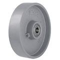 Caster Wheel, 9-7/8" dia., 2-3/8" W, Silver