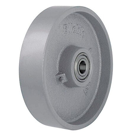 Caster Wheel, 9-7/8" dia., 2-3/8" W, Silver