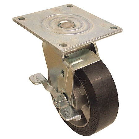 Plate Caster, 550 lb. Load Rating
