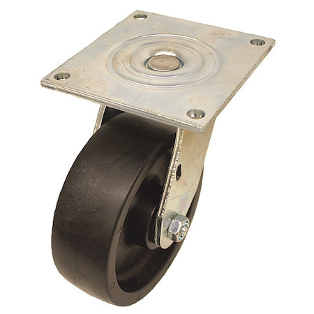 Plate Caster, 650 lb. Load Rating