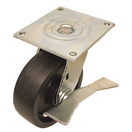 PlateCaster, Swivel, Polypropylene, 7 1/2"H