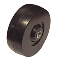 Caster Wheel, 5" dia., 1-1/4" W, Black
