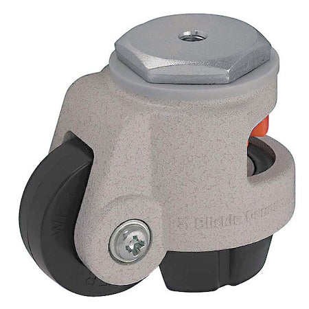 Leveling Bolt Hole Caster, 1-3/4" Wheel dia.