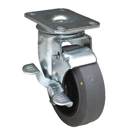 Plate Caster, 300 lb. Load Rating