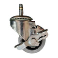 Stem Caster, Load Rating 200 lb., 4-1/8" H